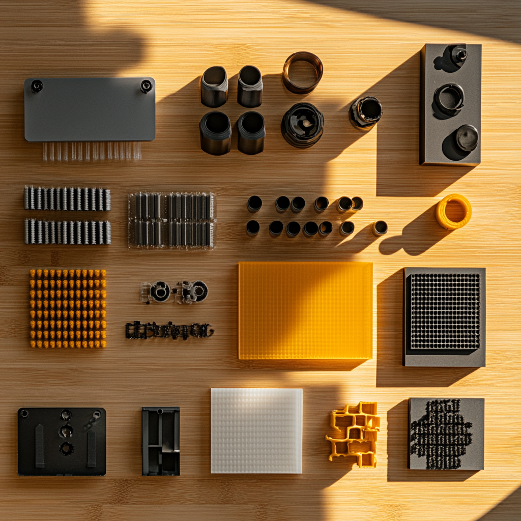 Desk with Manufacturing Tools