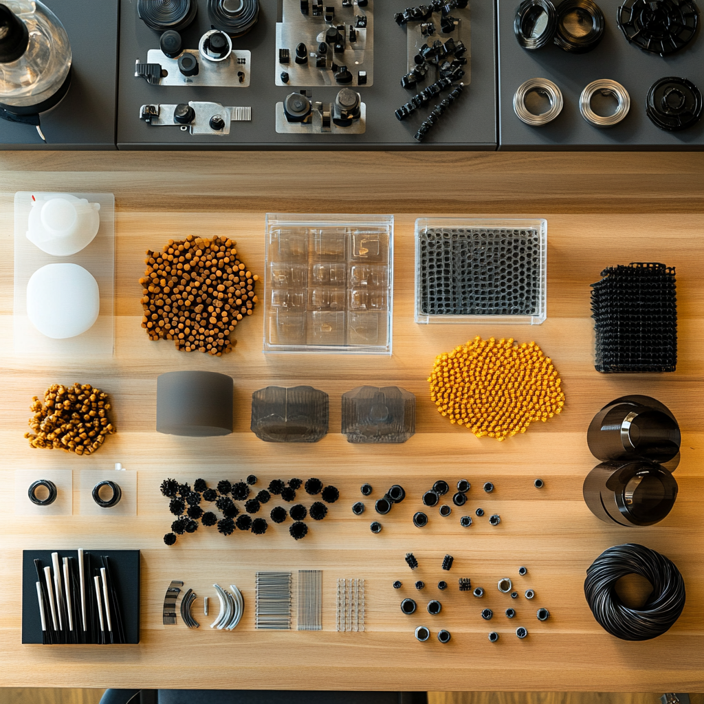 Flatlay of Rapid Prototyping Tools