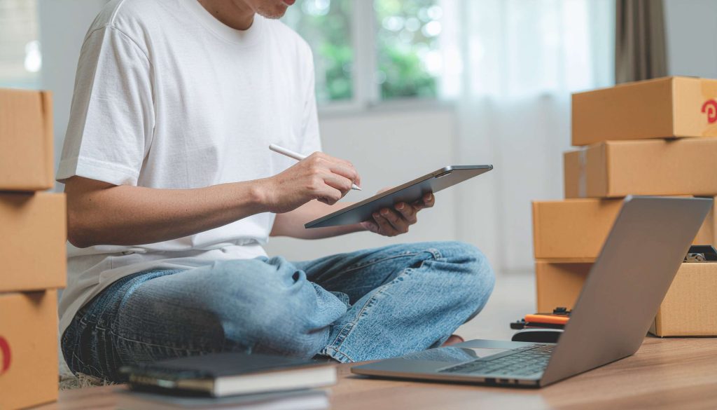 A User Testing a Prototype
