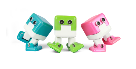 three Torotic robots assembled