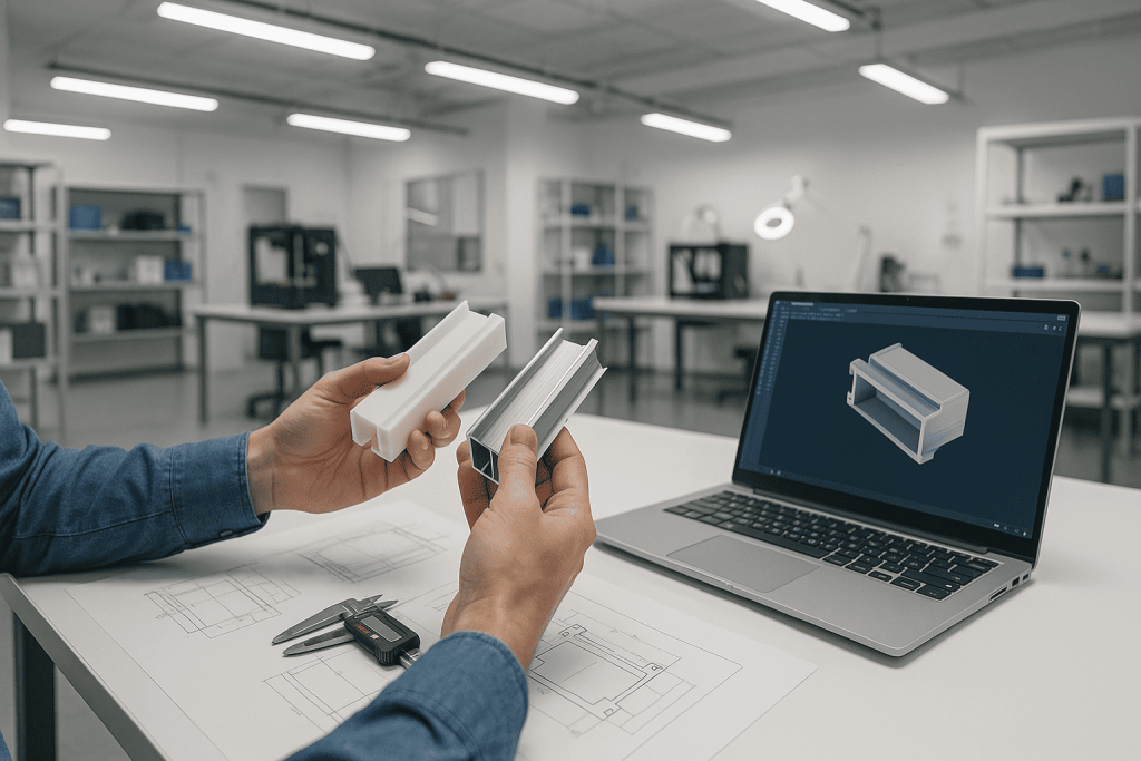 Plastic vs. Aluminum Extrusion
