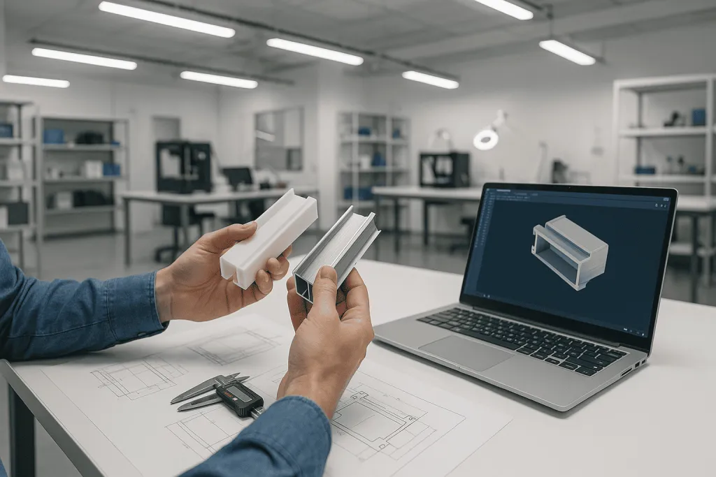 Plastic vs. Aluminum Extrusion