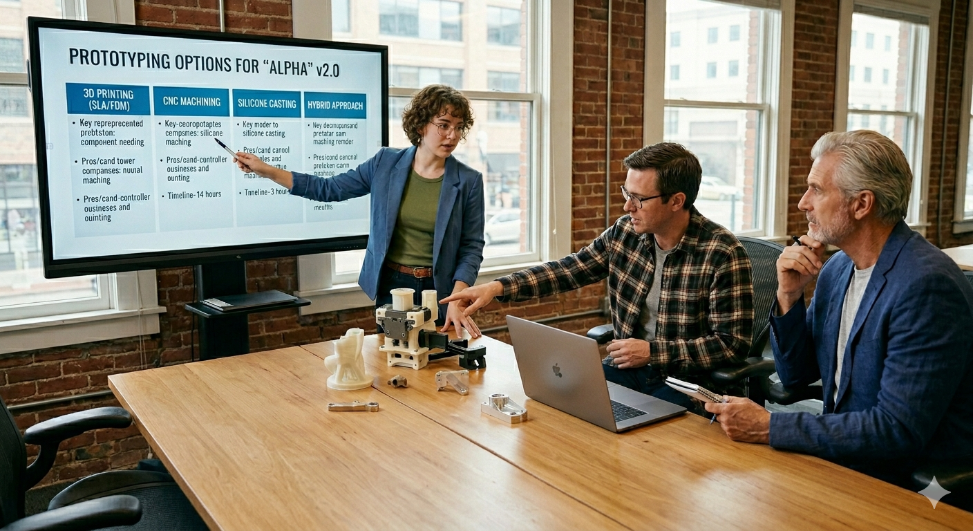 Rapid Prototyping Options: A Complete Guide for Hardware Founders Who Need to Choose the Right Process
