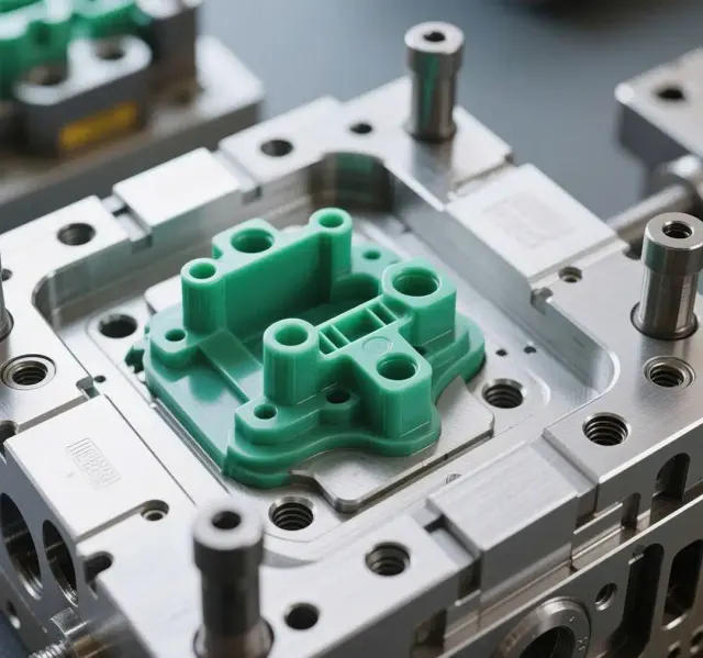 Injection mold or molded part built by PrototyperLab, photo 3 of 53