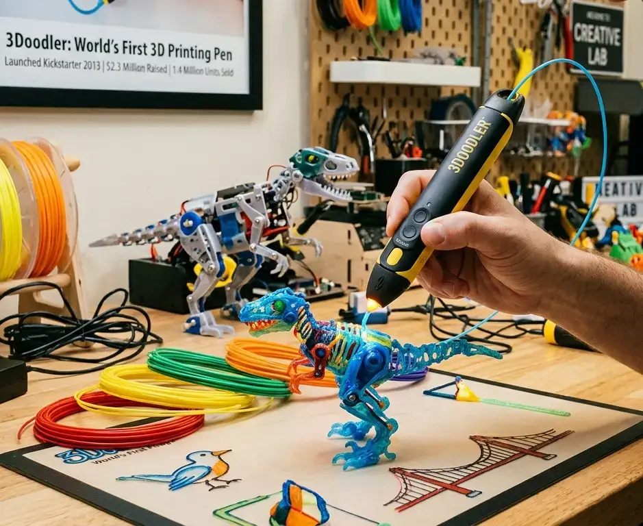 3Doodler — world's first 3D printing pen