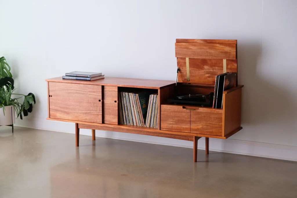 Frailey Woodworks — vinyl record consoles